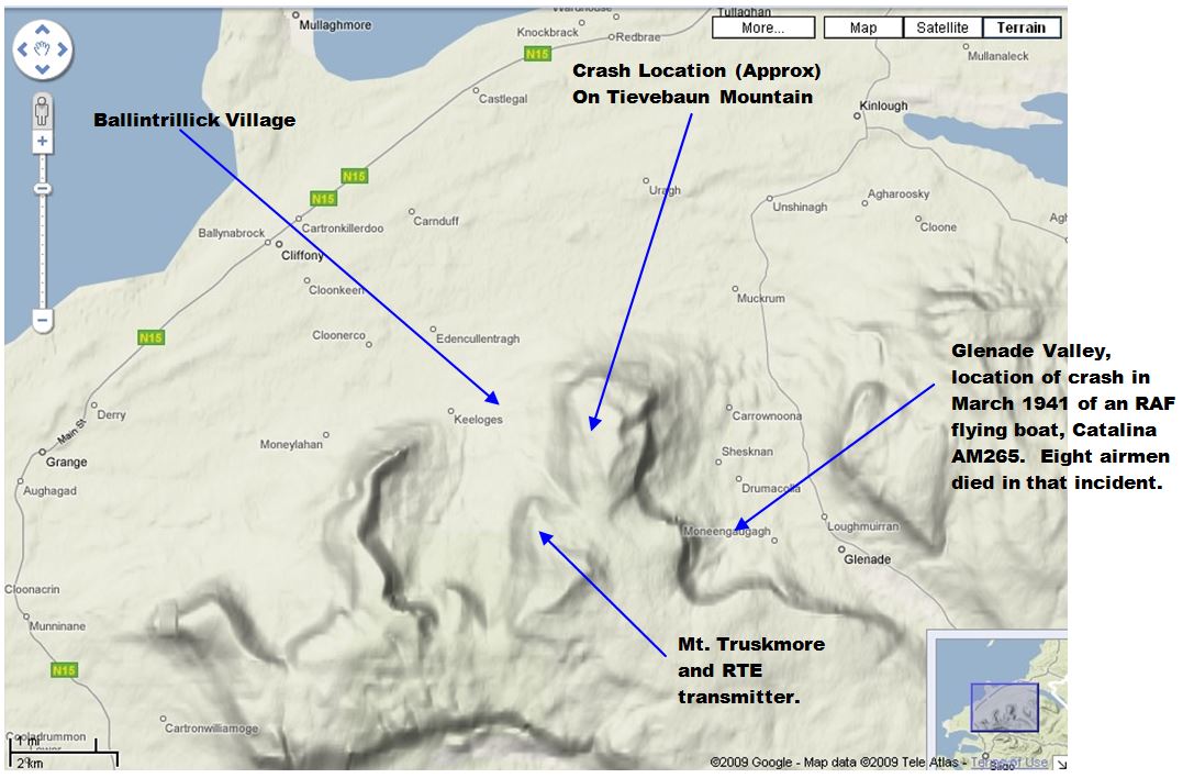 Terrain map