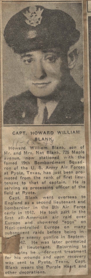 Howard W
                    Blank