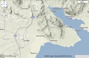 Cooley Peninsula Map